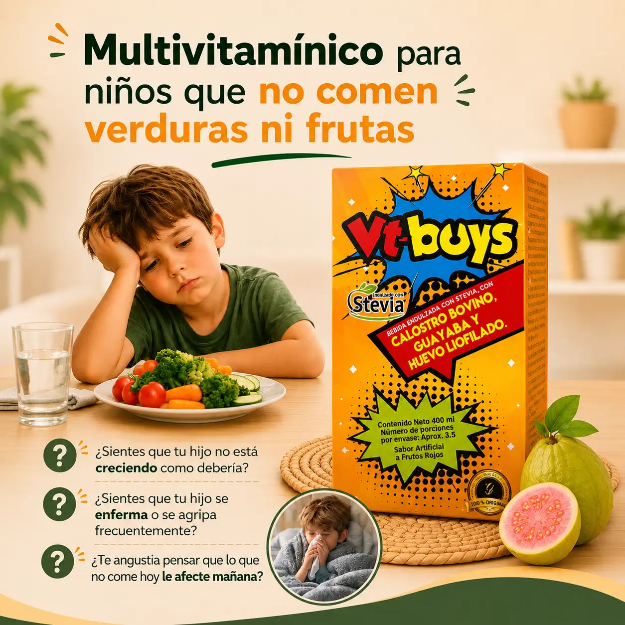 Multivitamínico para niños VT BUYS