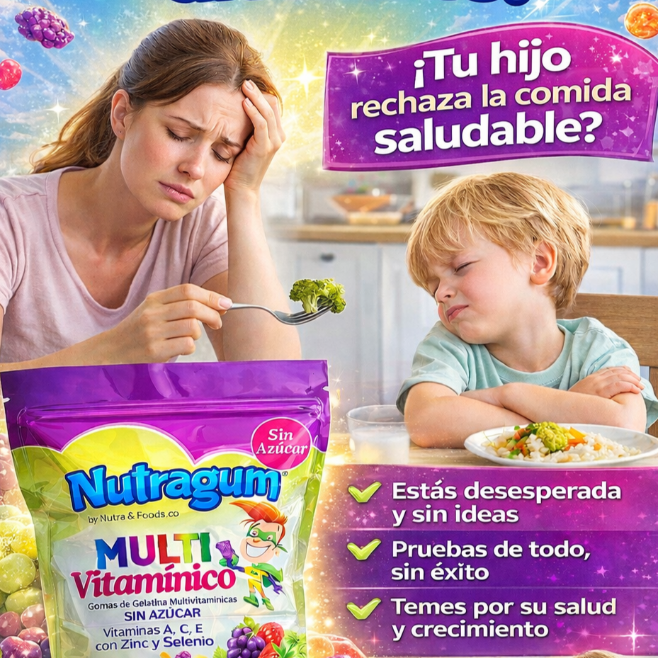 Nutragum x 90 gomas - Despierta el apetito de tu hijo